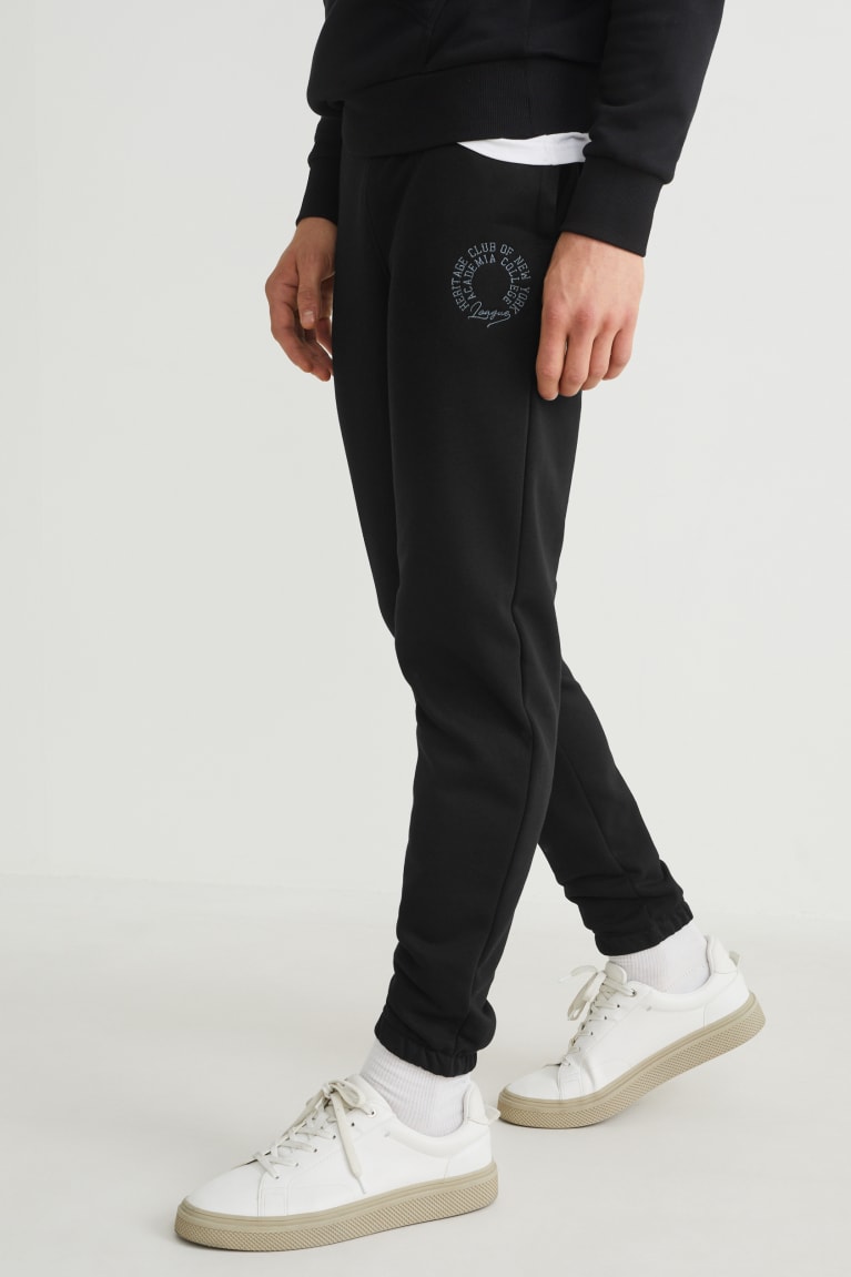  Noir Pantalons C&A Joggers - france JLX-6422017