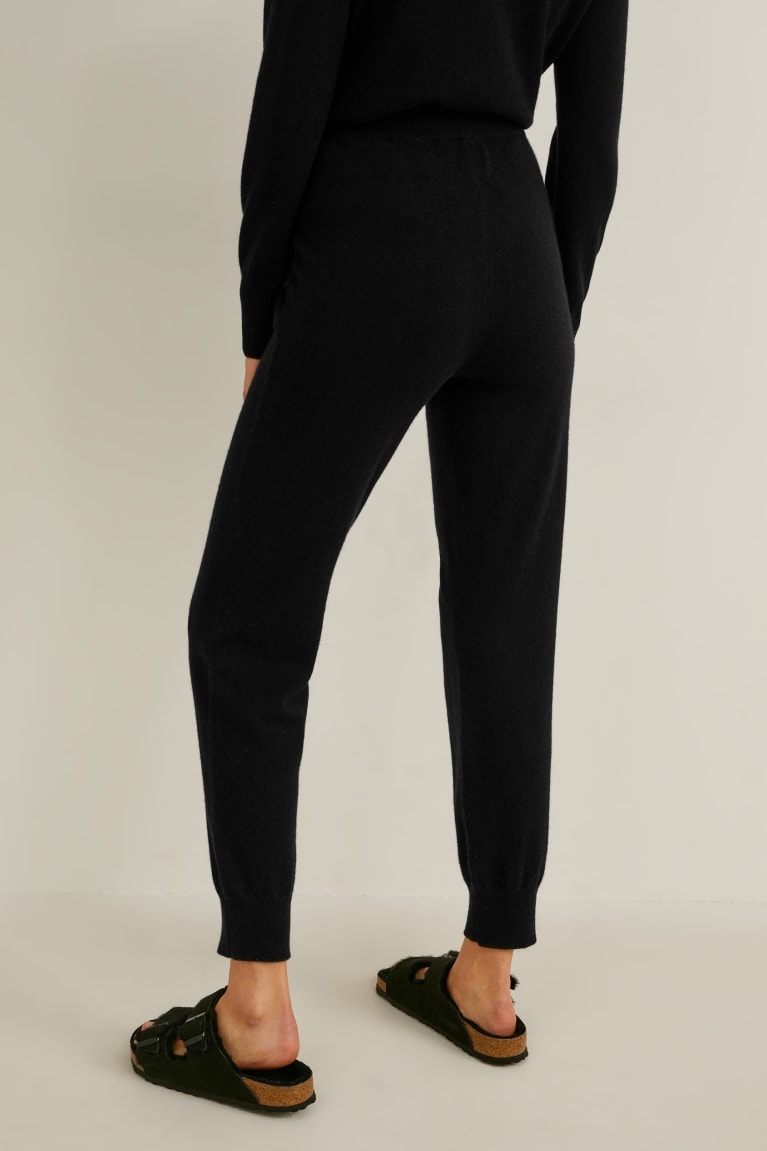  Noir Pantalons C&A Cashmere - france NHK-0031182