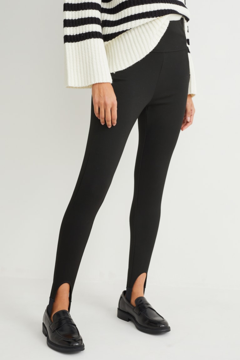  Noir Pantalons C&A Leggings - france IUT-2439048