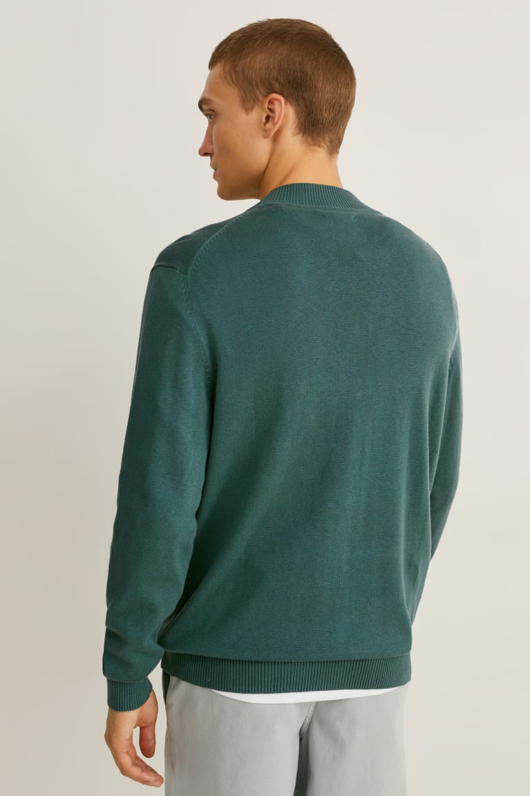  Vert Pulls C&A Cashmere Blend - france JDP-1150012