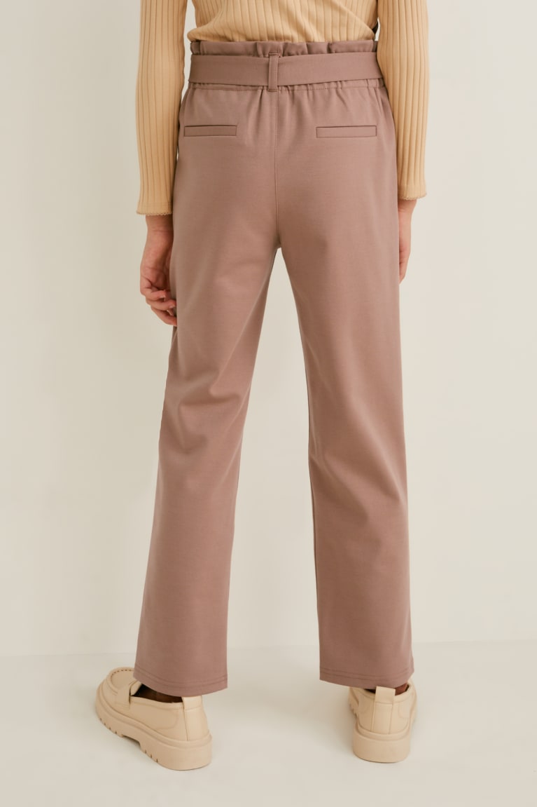  Marron Pantalons C&A Trousers - france ZCH-6919444