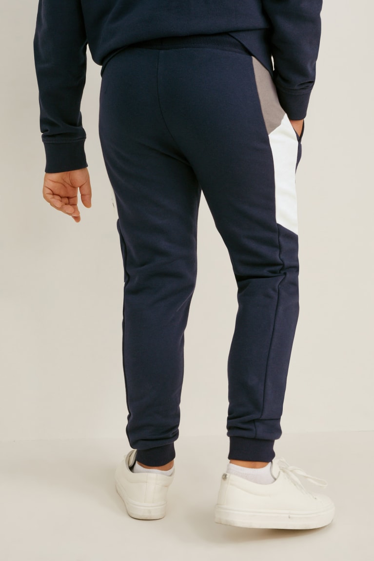  Bleu Foncé Pantalons C&A Extended Sizes Multipack Of 2 Joggers - france FHD-6860633