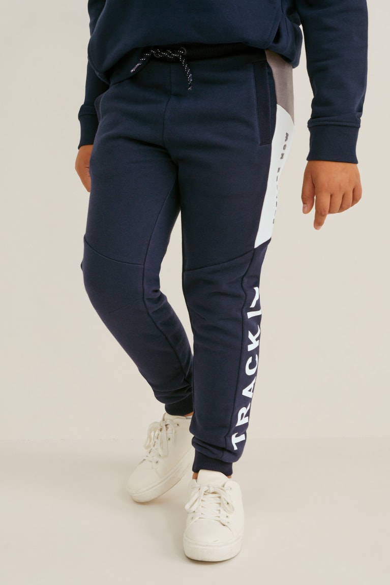  Bleu Foncé Pantalons C&A Extended Sizes Multipack Of 2 Joggers - france FHD-6860633