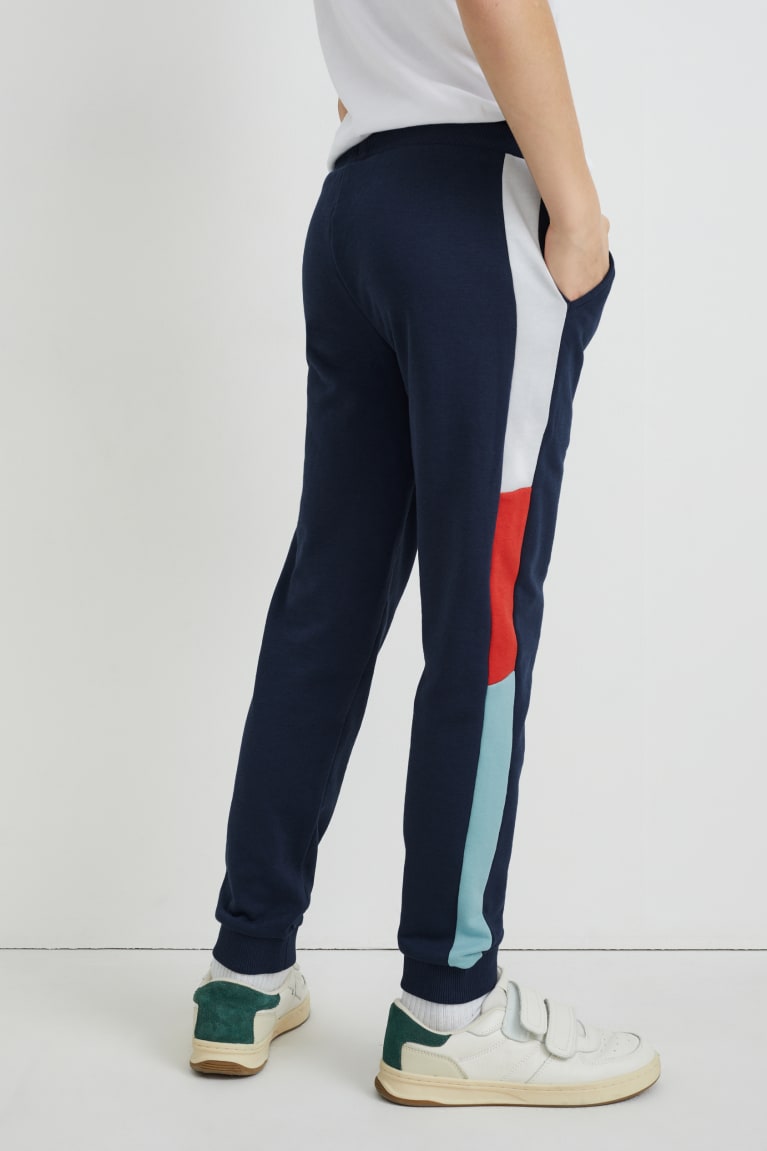  Bleu Foncé Pantalons C&A Joggers - france BFB-2407159