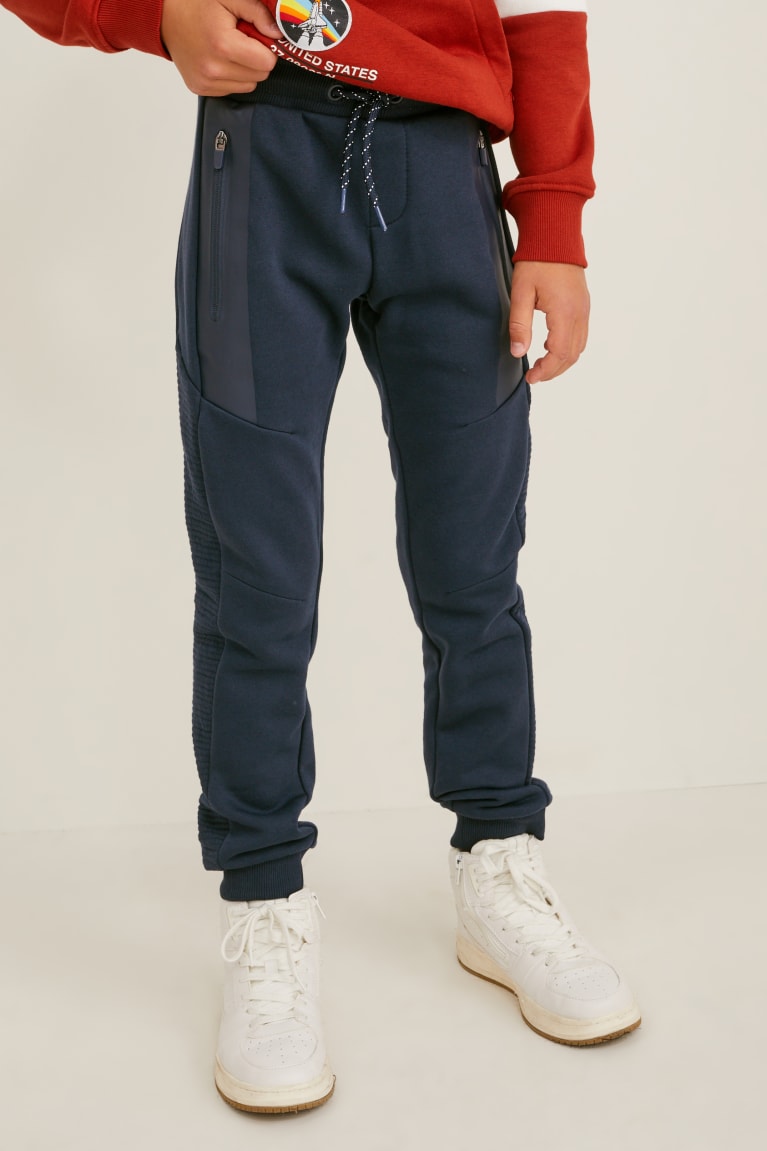  Bleu Foncé Pantalons C&A Joggers - france NRO-9327260