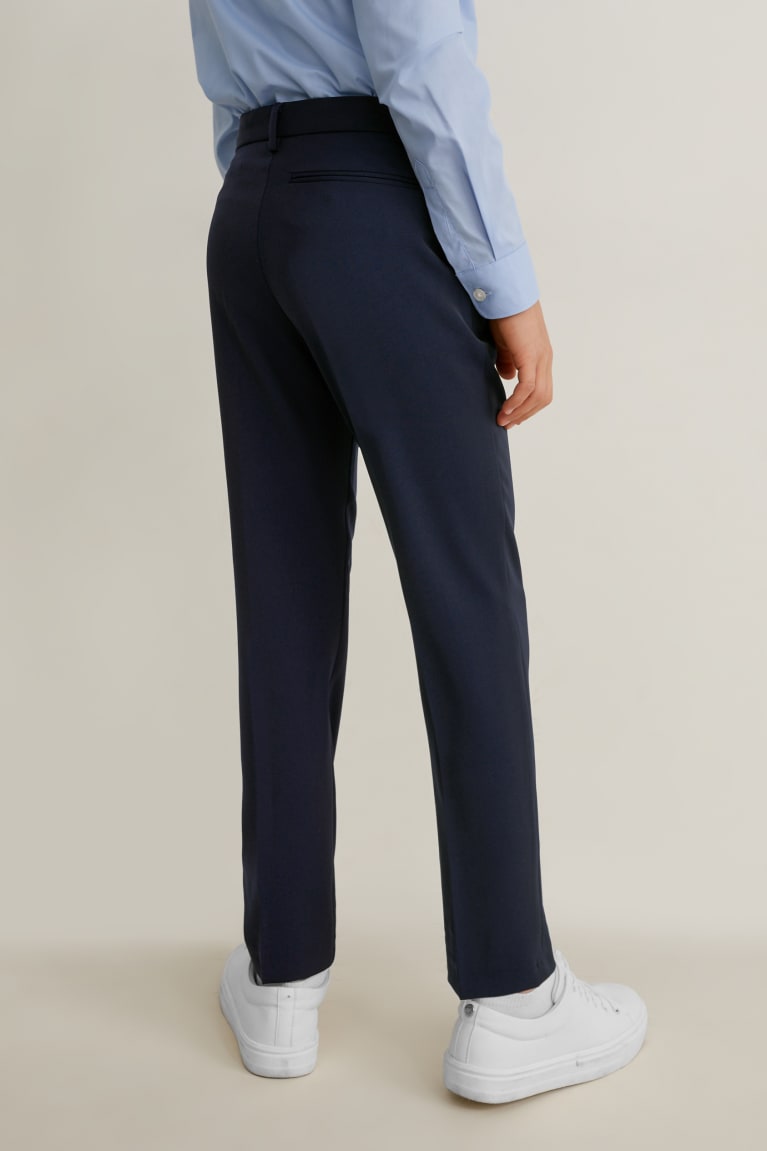  Bleu Foncé Pantalons C&A Mix-and-match Suit - france HIR-3921970