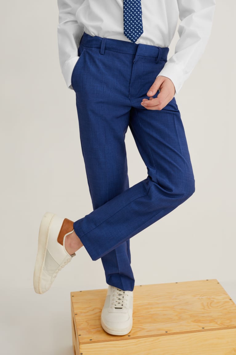  Bleu Foncé Pantalons C&A Mix-and-match Suit - france MJZ-4336650