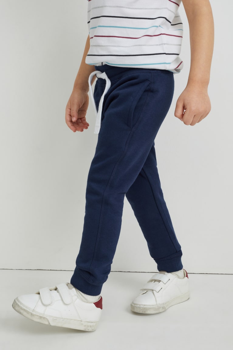  Bleu Foncé Pantalons C&A Multipack Of 2 Joggers - france XCV-5724130