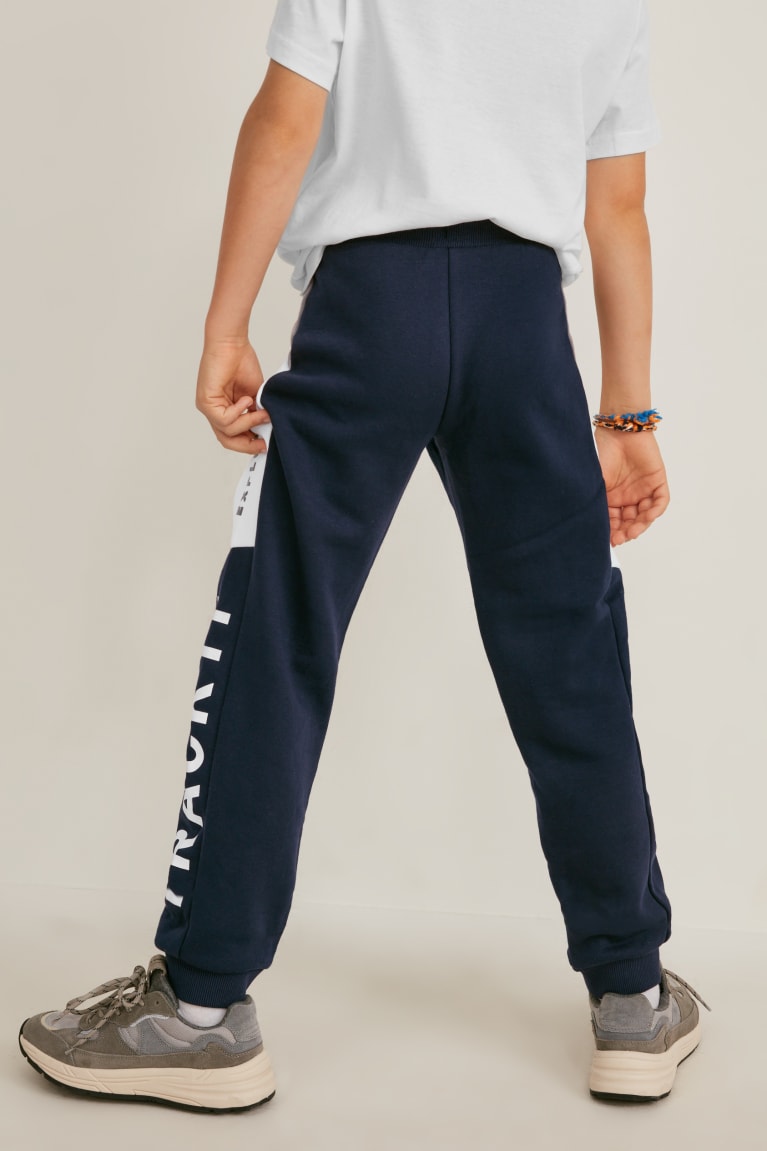  Bleu Foncé Pantalons C&A Multipack Of 2 Joggers - france PHN-1344699