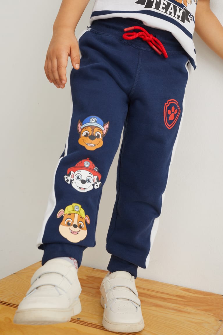  Bleu Foncé Pantalons C&A Multipack Of 2 Paw Patrol Joggers - france ALR-2829456