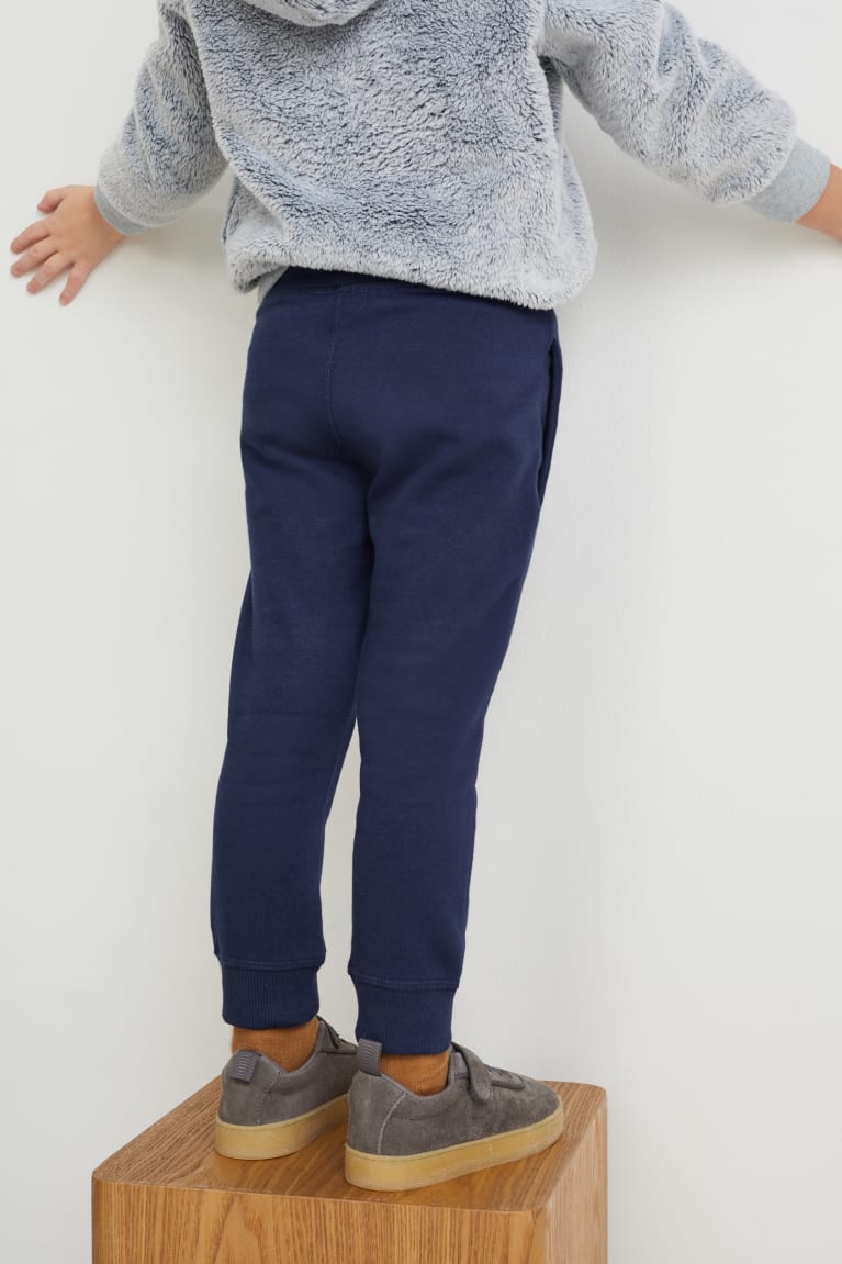  Bleu Foncé Pantalons C&A Multipack Of 5 Joggers - france SIX-5219051