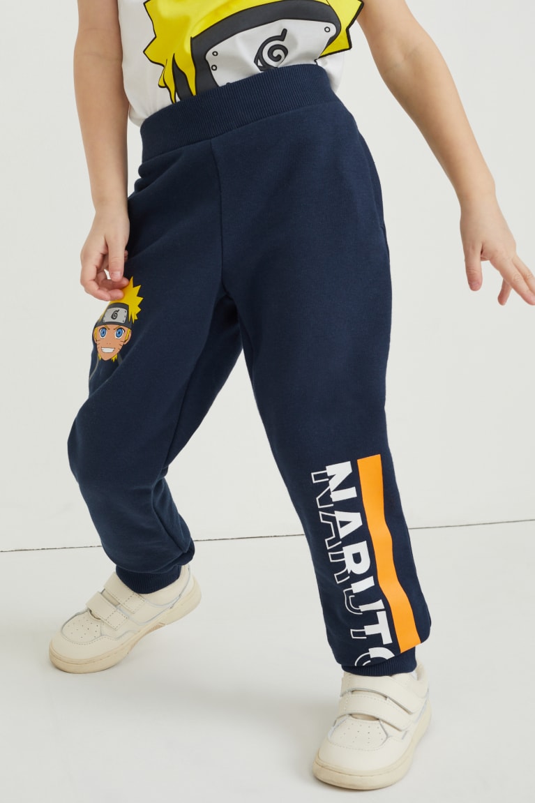  Bleu Foncé Pantalons C&A Naruto Joggers - france WAC-5993541