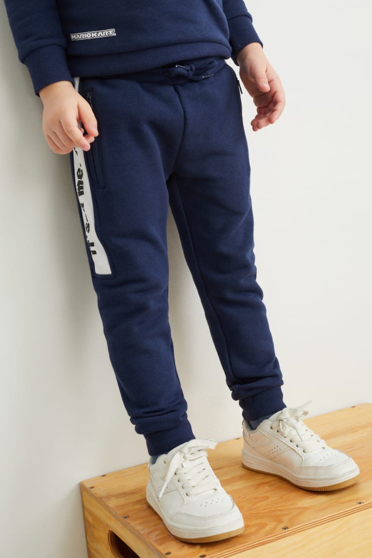  Bleu Foncé Pantalons C&A Super Mario Joggers - france GFP-0417849